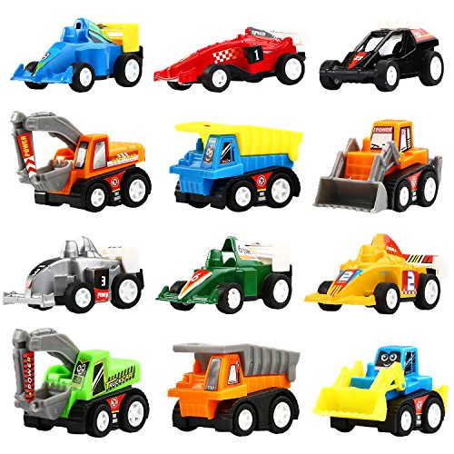 Algopix Similar Product 7 - Yeonha Toys Pull Back Vehicles 12 Pack