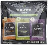 Algopix Similar Product 2 - KRAVE Jerky Variety Pack Beef  Pork