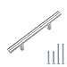 Algopix Similar Product 11 - Amazon Basics Euro Bar Cabinet Handle