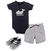 Algopix Similar Product 20 - Hudson Baby baby boys Cotton Bodysuit