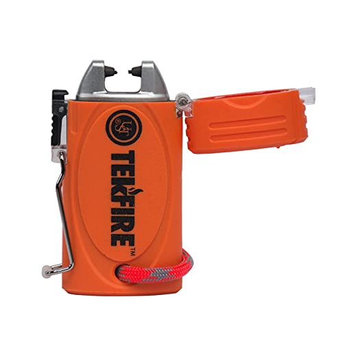 Algopix Similar Product 9 - UST TekFire Fuel-Free Lighter,orange