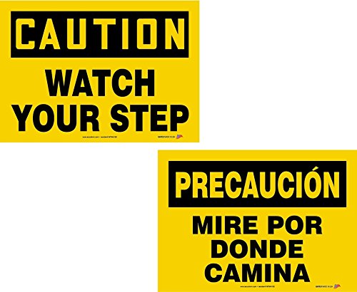 Algopix Similar Product 15 - CAUTION WATCH YOUR STEP (10 Pack)
