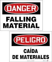 Algopix Similar Product 1 - DANGER FALLING MATERIAL (10 Pack)