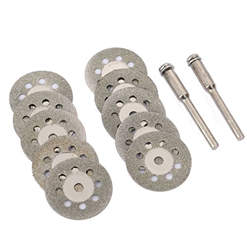 Algopix Similar Product 10 - Blulu 12 Pieces 22 mm Mini Diamond