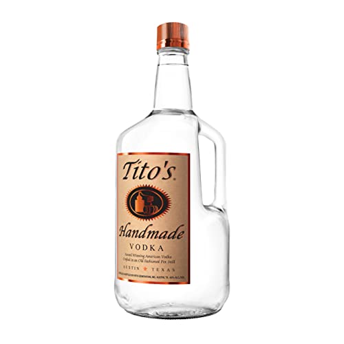 Algopix Similar Product 14 - Tito's Handmade Vodka, 1.75 L, 80 Proof