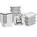Algopix Similar Product 8 - DOBI Small Aluminum Pans with Lids 50