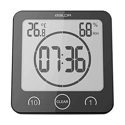 Algopix Similar Product 19 - BALDR Digital Shower Clock with Timer 