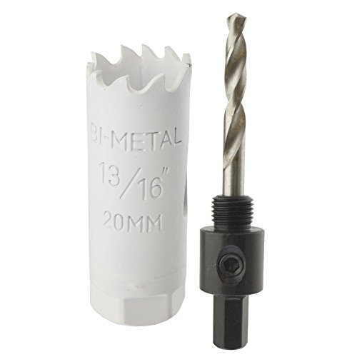 Algopix Similar Product 17 - 20mm HSS Hole Saw Holesaw BiMetal