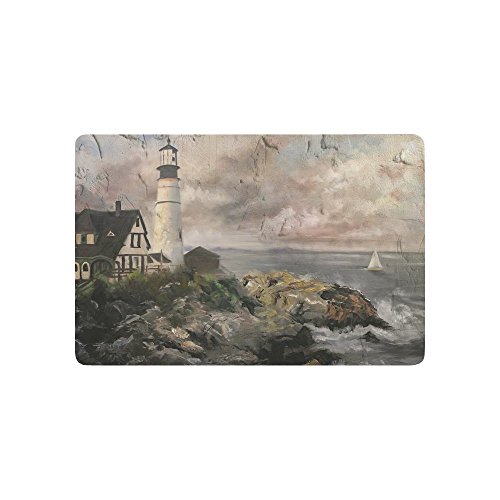 Algopix Similar Product 1 - INTERESTPRINT Beach Theme AntiSlip