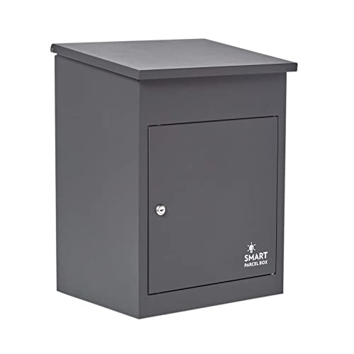 Algopix Similar Product 10 - Wall Mounted Gray Smart Package Drop