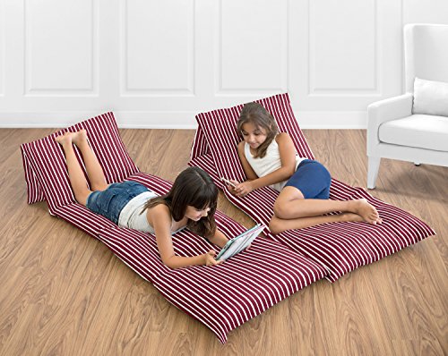 Algopix Similar Product 20 - Sweet Jojo Designs Red and White Stripe