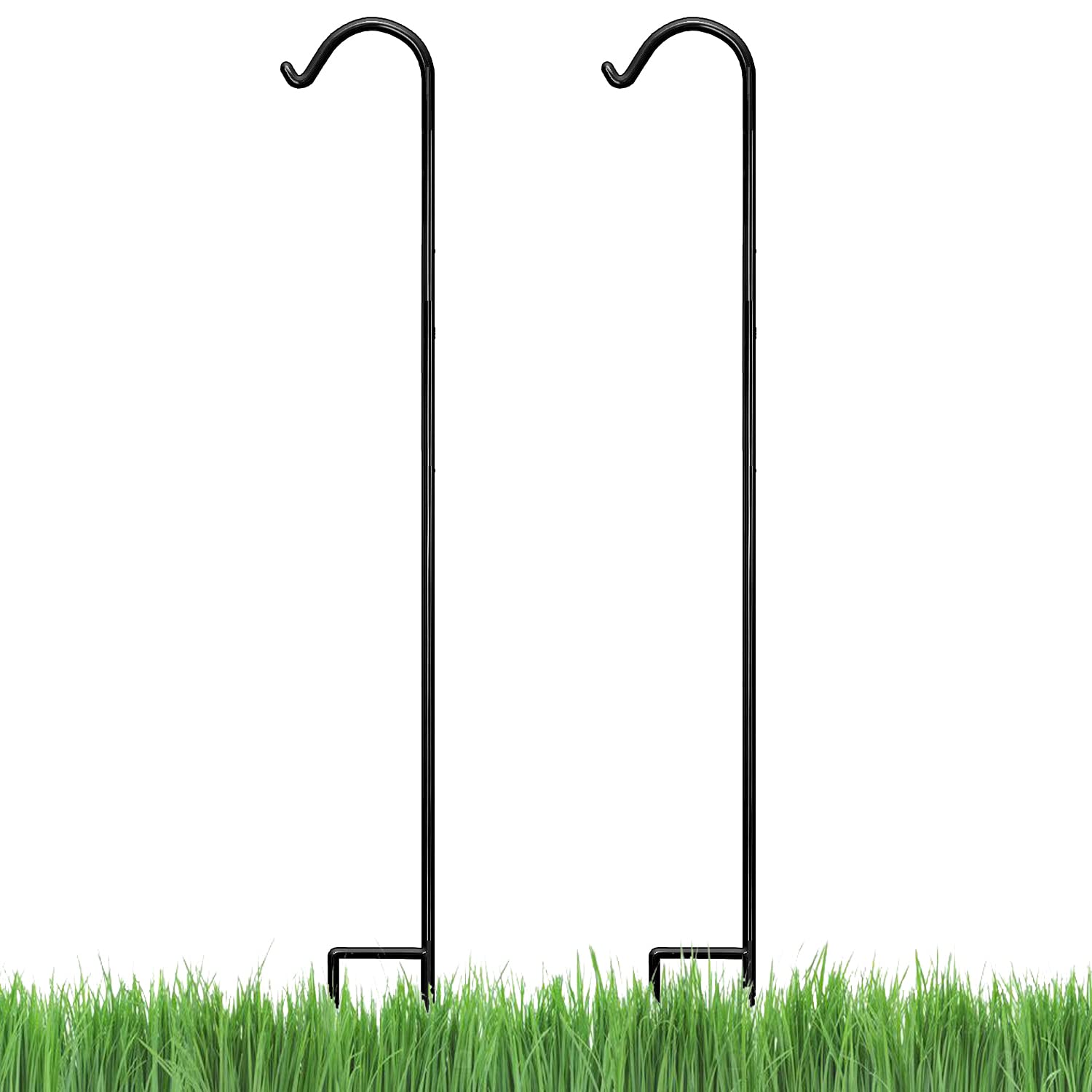 Algopix Similar Product 19 - Ashman Black Shepherd Hook 92 Inch