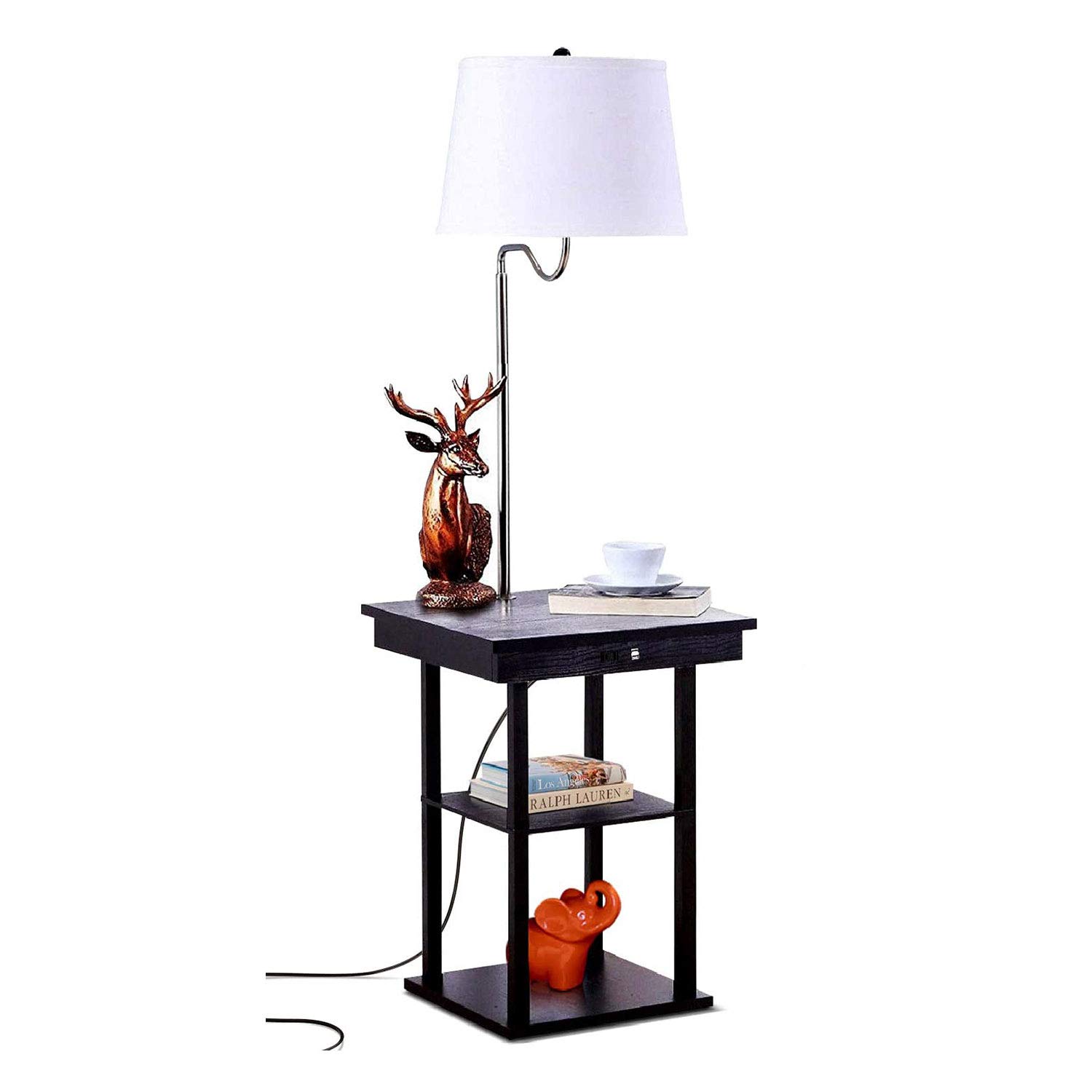 Algopix Similar Product 5 - Brightech Madison Side Table with Lamp