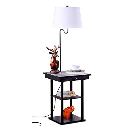 Algopix Similar Product 1 - Brightech Madison Side Table with Lamp