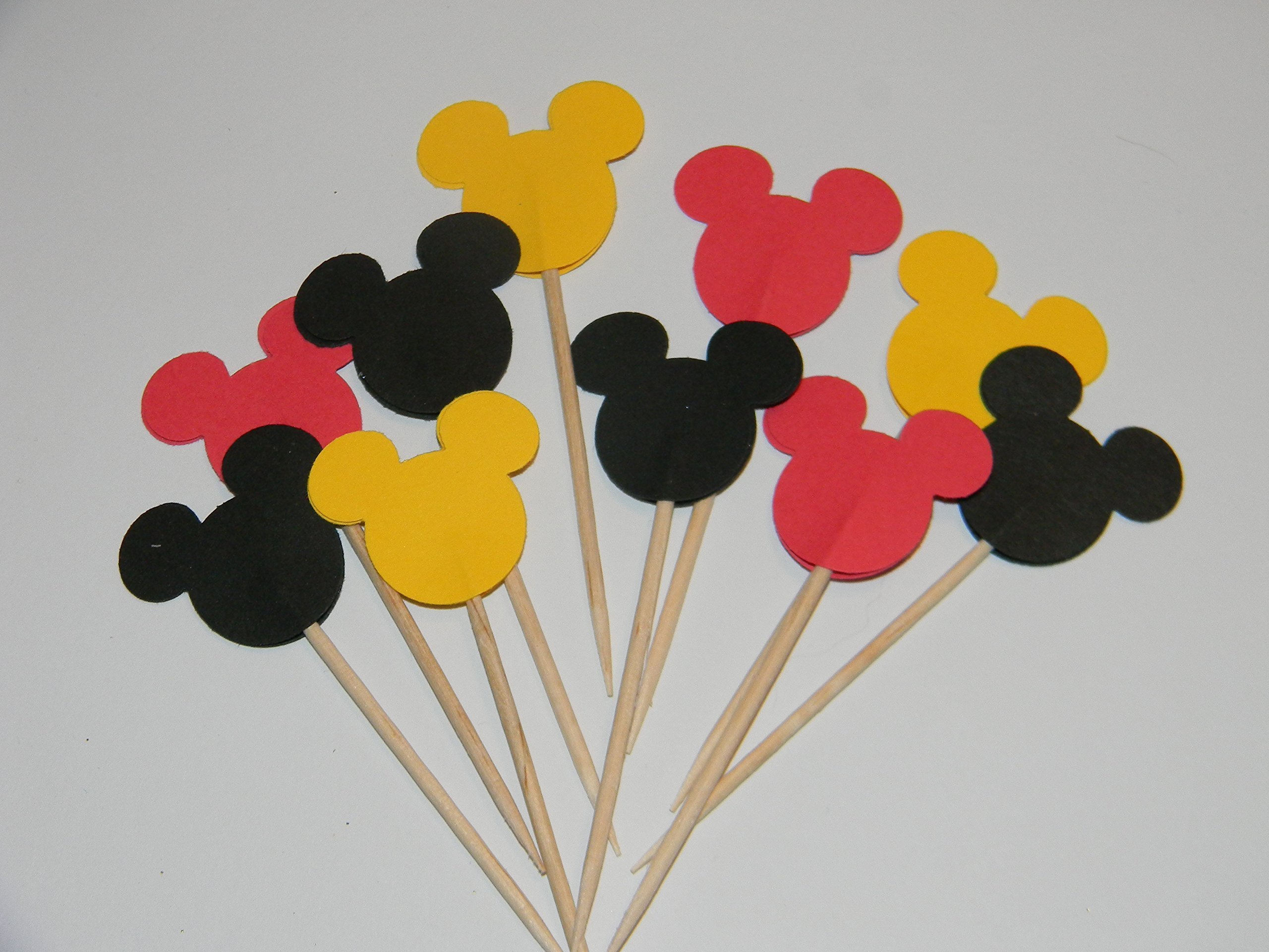 Algopix Similar Product 19 - 24 Mickey Mouse inspired Red Black and