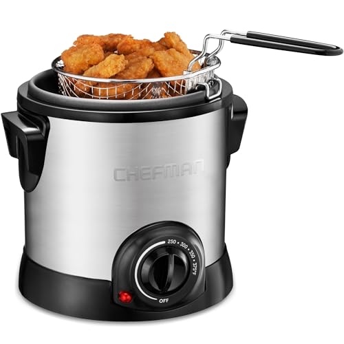 Algopix Similar Product 13 - Chefman Fry Guy Deep Fryer with