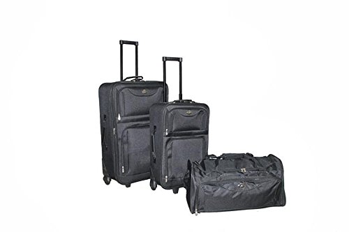 Algopix Similar Product 15 - 3PC Luggage Travel Bag Trolley Suitcase