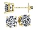 Algopix Similar Product 16 - Central Diamond Center 14K Solid Gold