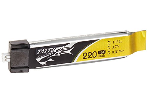 Algopix Similar Product 15 - Tattu 220mAh 37V 45C 1S1P Lipo Pack