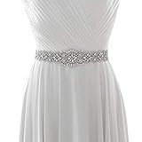 Algopix Similar Product 2 - Azaleas Womens Crystal Wedding Belt