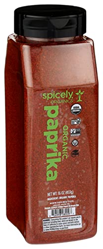 Algopix Similar Product 9 - Spicely Organic Paprika Powder 16OZ