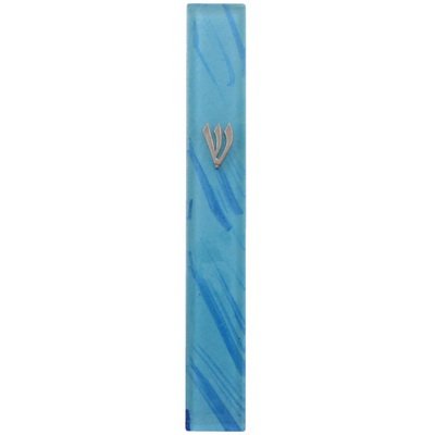 Algopix Similar Product 5 - Quality Judaica Glass Mezuzah Case Home