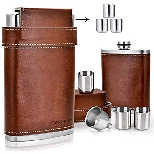 Algopix Similar Product 4 - GENNISSY 304 188 Stainless Steel 8oz