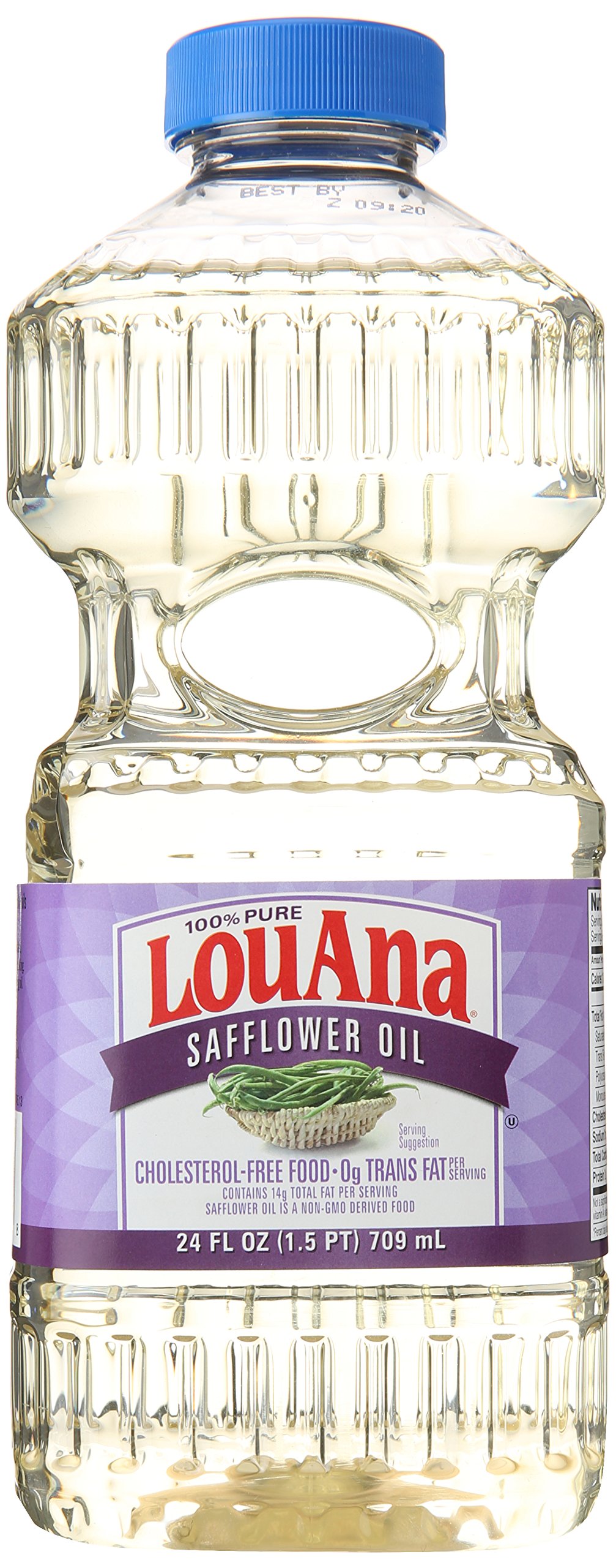 Algopix Similar Product 19 - LouAna Pure Safflower Oil, 24 oz