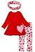 Algopix Similar Product 8 - Unique Baby Girls Valentines Day Red 