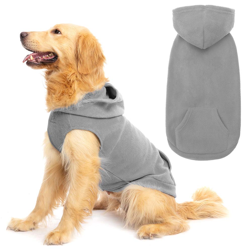 Algopix Similar Product 12 - EXPAWLORER Dog Hoodie Fleece Sweater