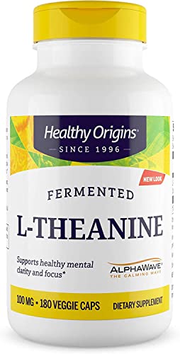 Algopix Similar Product 6 - Healthy Origins LTheanine AlphaWave
