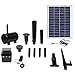 Algopix Similar Product 6 - Sunnydaze 132 GPH Outdoor Solar Pump