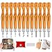 Algopix Similar Product 10 - SIMILKY 12 Set SK7 Carbon Steel Wood