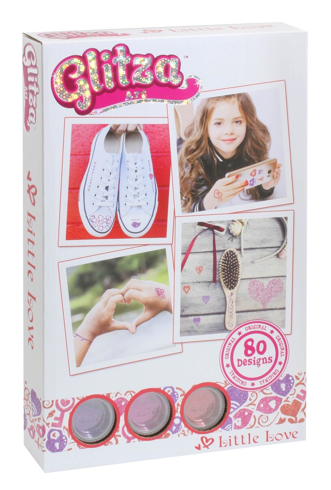 Algopix Similar Product 11 - Glitza Little Love 80 Designs Art Kit
