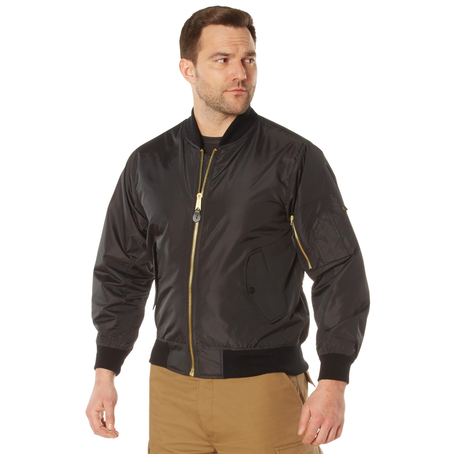 Algopix Similar Product 2 - Rothco Lightweight MA1 Flight Jacket 