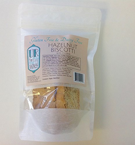 Algopix Similar Product 7 - UR SWEET MADNESS Hazelnut Biscotti, 1 EA