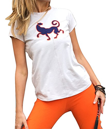 Algopix Similar Product 16 - Prancing Leopard Womens Organic Cotton
