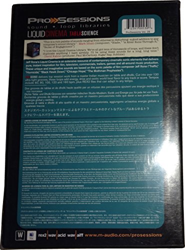 Algopix Similar Product 19 - M-Audio ProSessions Vol.28 Liquid Cinema