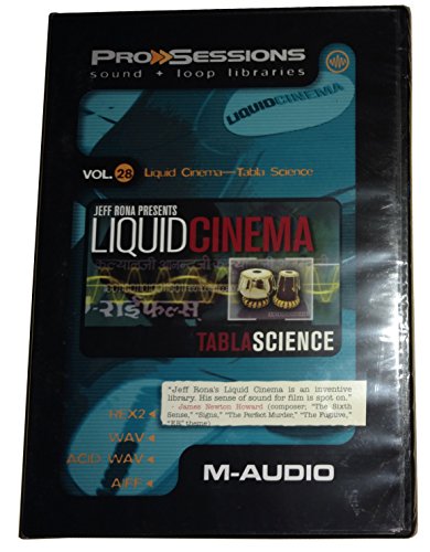 Algopix Similar Product 11 - M-Audio ProSessions Vol.28 Liquid Cinema