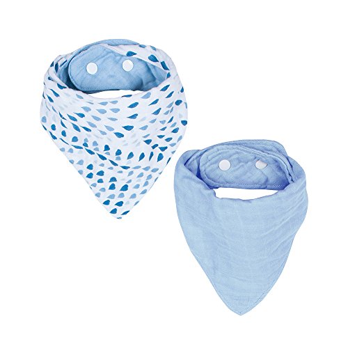 Algopix Similar Product 18 - Bebe au Lait Muslin Bandana Bib Set