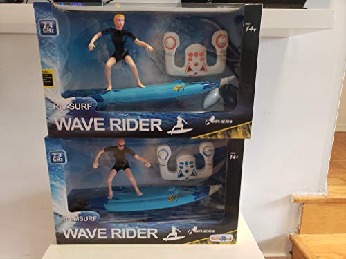 Algopix Similar Product 3 - Riviera RC Wave Rider Surf Board, Blue