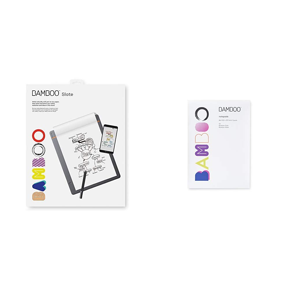Algopix Similar Product 5 - Wacom Bamboo Slate Smartpad Large  A4