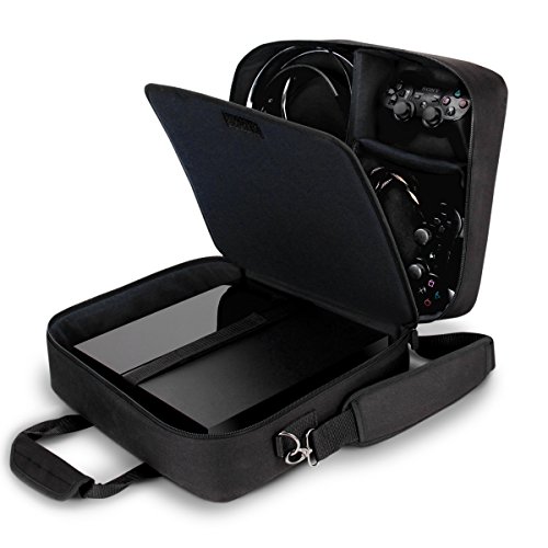 Algopix Similar Product 13 - USA GEAR Console Carrying Case  PS4