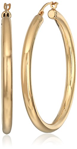 Algopix Similar Product 15 - 14K Yellow Gold Nano Diamond Resin Hoop
