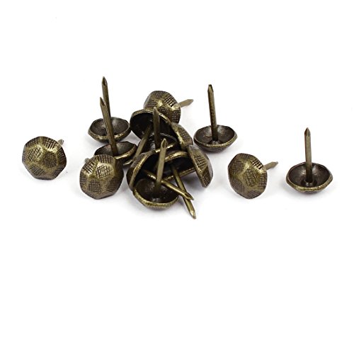 Algopix Similar Product 14 - uxcell 716 Inch Dia Upholstery Nail