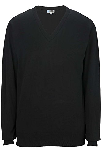 Algopix Similar Product 11 - Ed Garment Mens Fine Gauge Soft V Neck