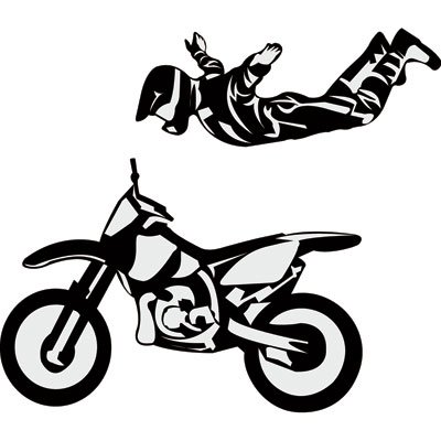 Algopix Similar Product 11 - Attack Graphics Rider Decals No Hands