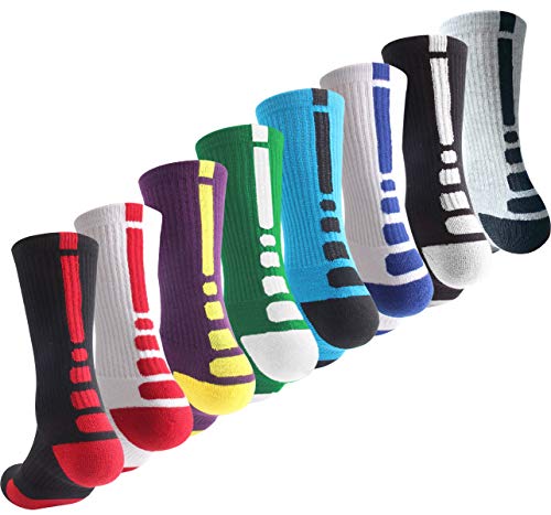 Algopix Similar Product 3 - OLCHEE Boys Sock Basketball Soccer