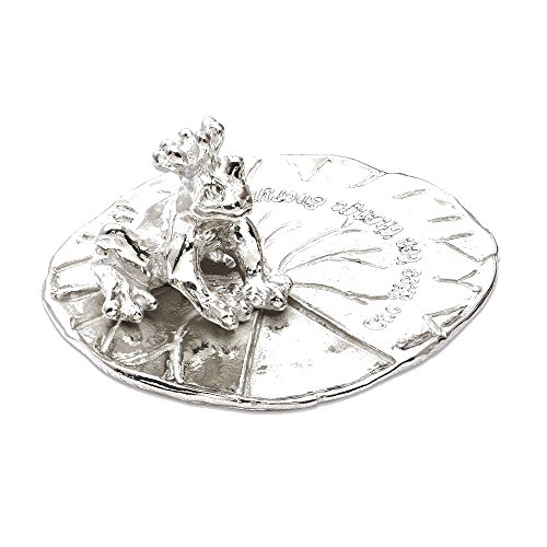 Algopix Similar Product 12 - Pewter Tiny Gardens Frog Prince