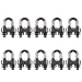 Algopix Similar Product 9 - DYWISHKEY Pack of 10 14 Inch M6